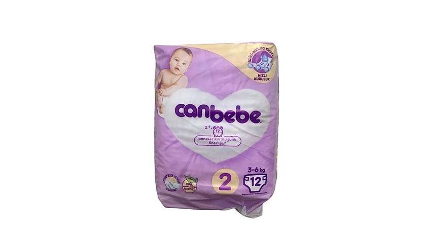 Canbebe #2 3-6kg 12pcs