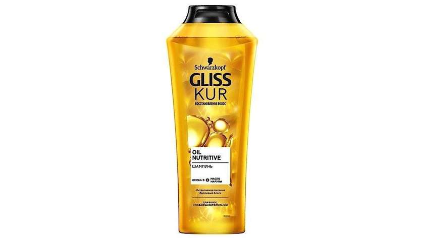 GLISS Kur Shampoo with Nourishing Oil 250ml