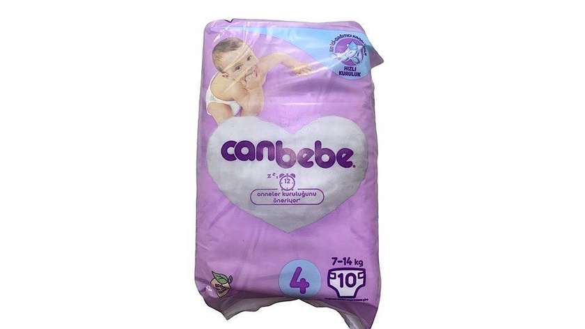 Canbebe #4 7-14kg 10pcs
