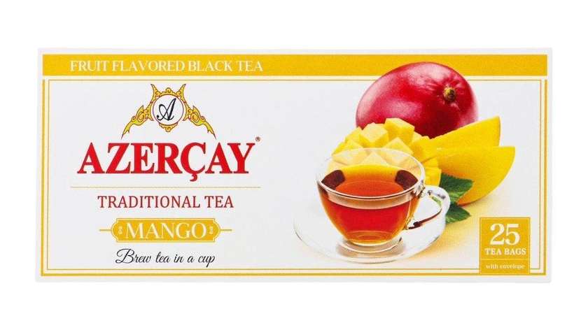 Azerçay Black Tea with Mango Flavor (25 bags)