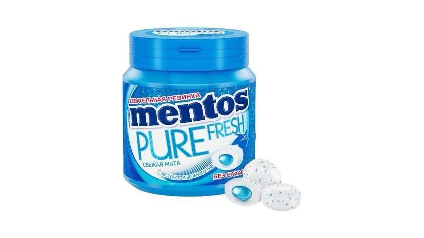 Mentos chewing gum cool mint 30 pieces