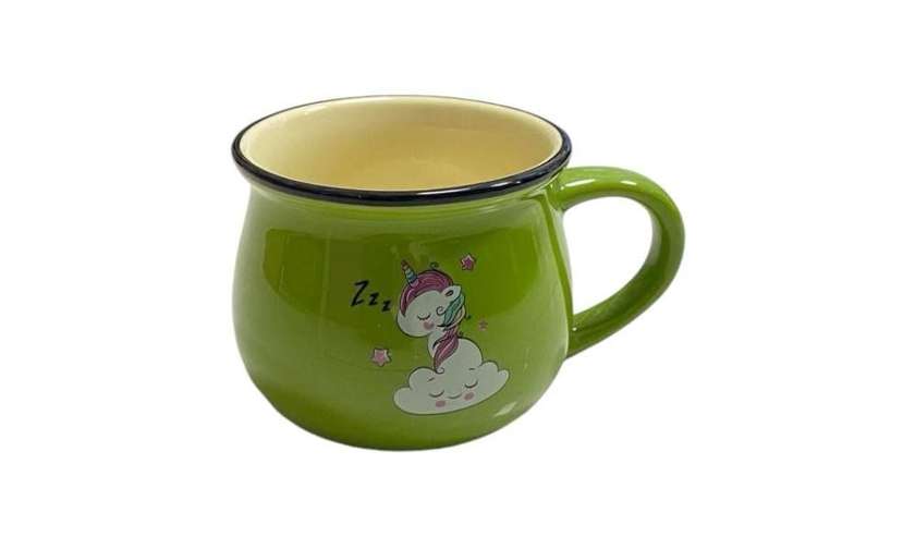 Unicorn Green Cup (1 pc)