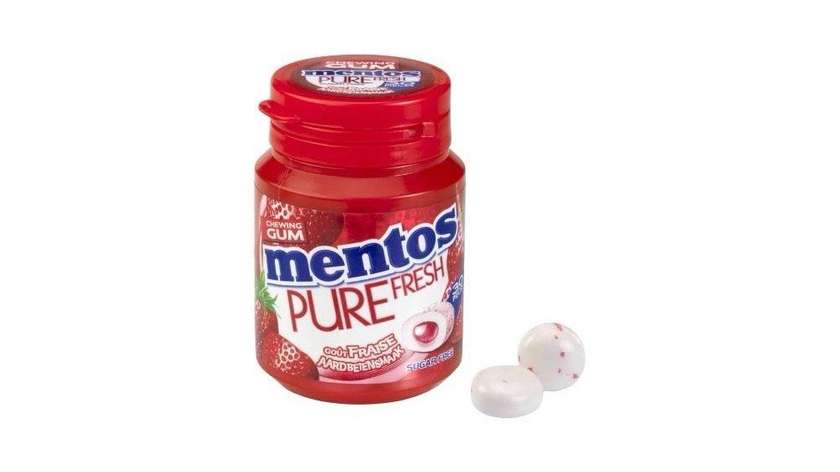 Mentos Strawberry Gum 30 Pieces