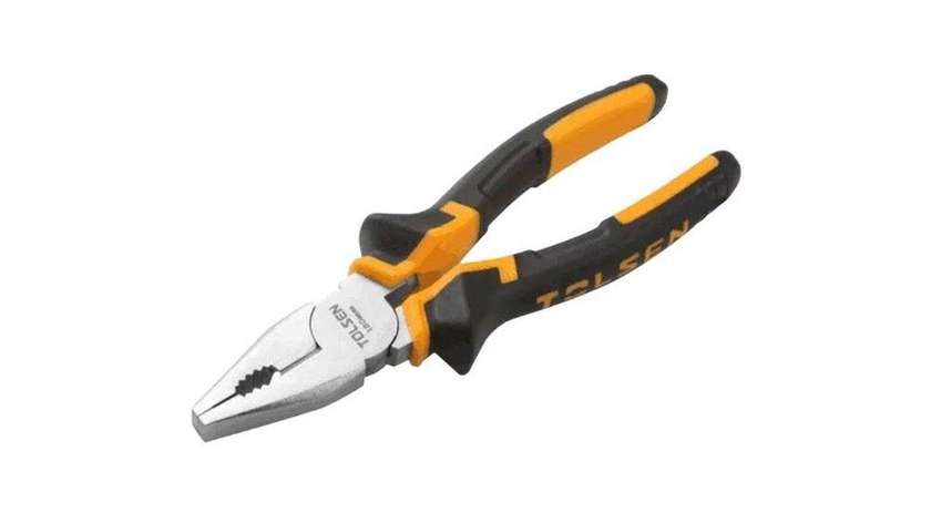 Tolsen tol2-10001 Flat Nose Pliers with Rubber Handle 180MM,7