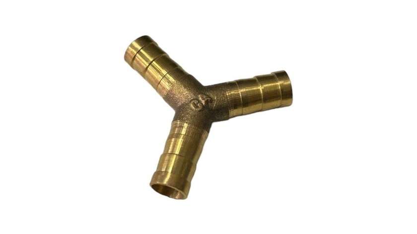 Brass Transition Cross Tee (Gas)