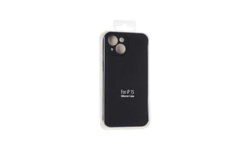 Alcantara Case for iPhone 15 Black