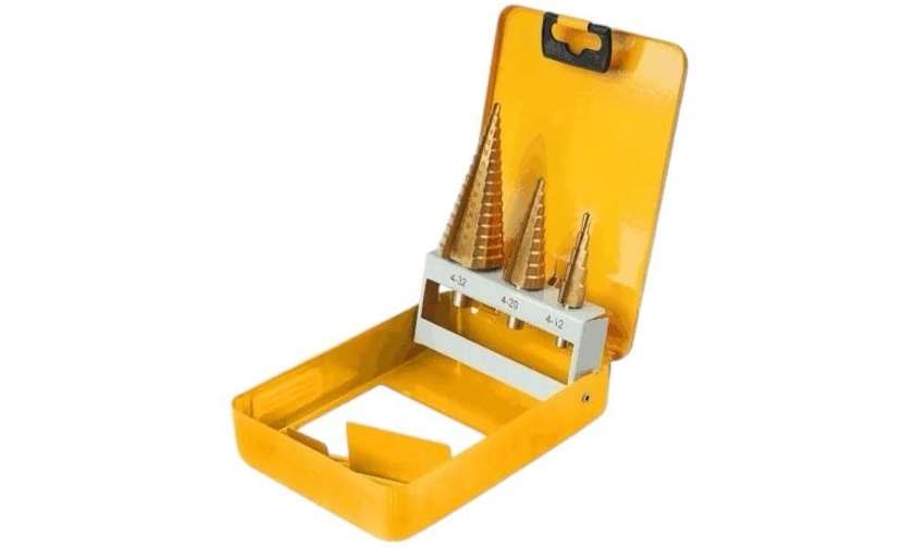 Tolsen tol1464-75878 3 Pcs Drill Bit Replacement Metal 12/20/32X2mm