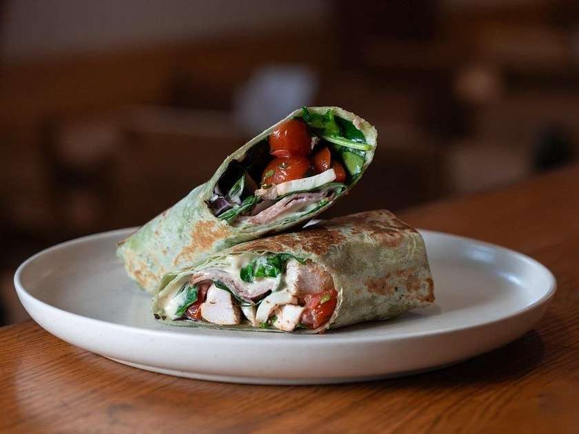 Chicken Brie Wrap