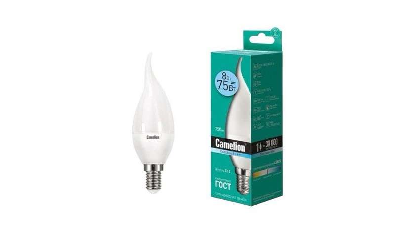 Camelion LED Lamp E14 8W 4500K