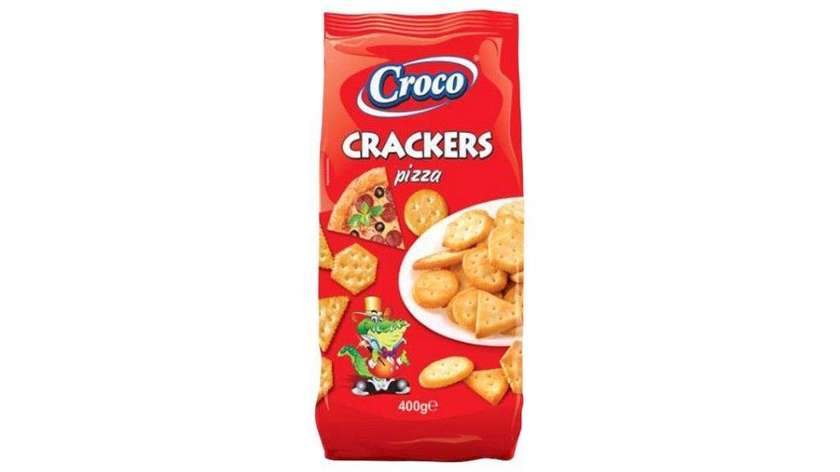 Croco Crackers Pizza Flavor 400g