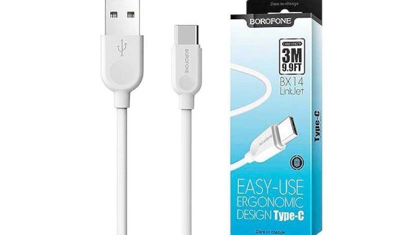 Borofone Easy-Use Ergonomic Design Type-C 2m