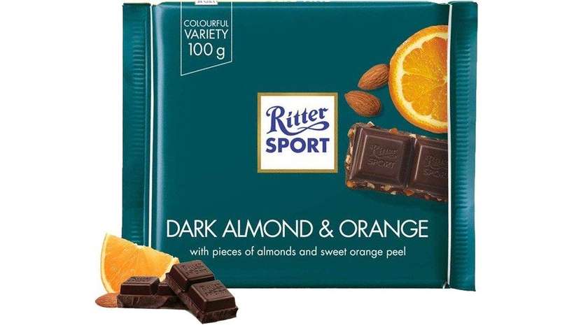 Ritter Sport Dark Almond & Orange