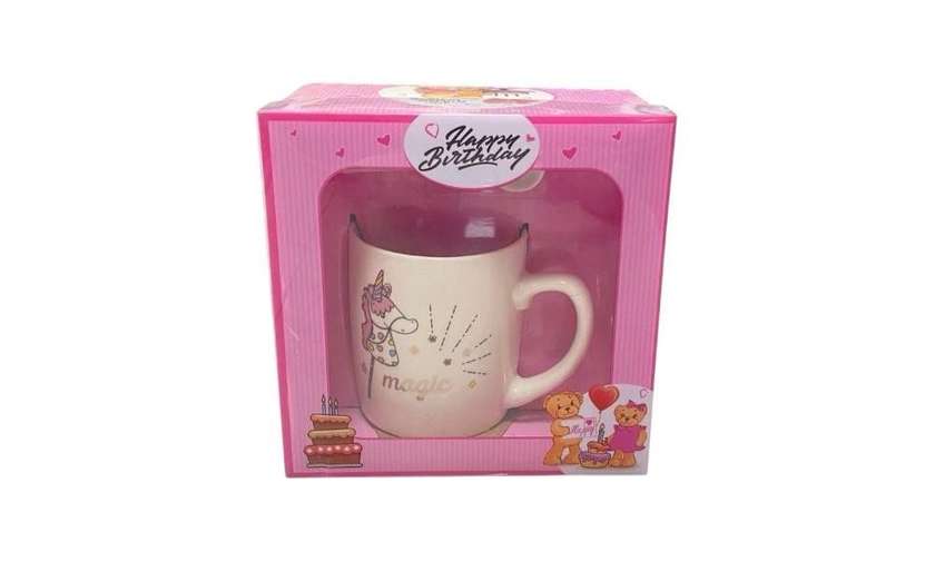Unicorn Mug With Spoon