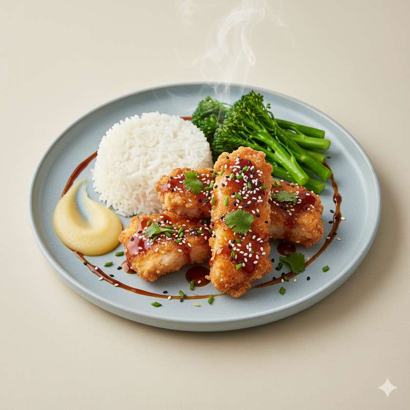 Teriyaki Fried Chicken