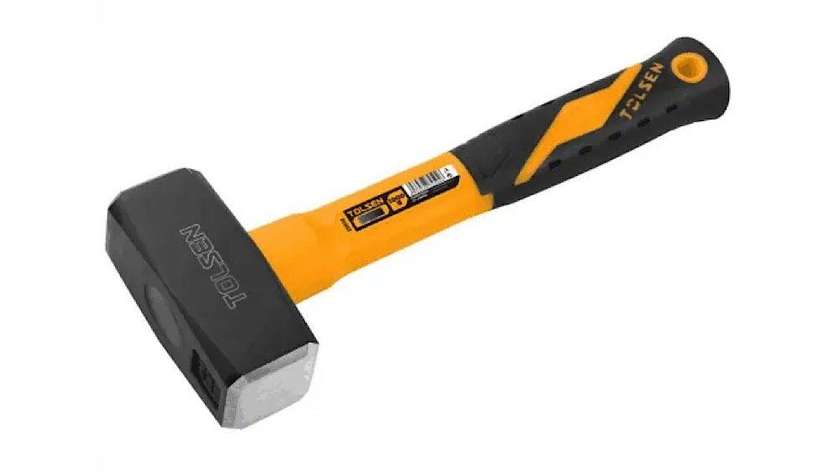 TOLSEN TOL377-25013 Hammer with Rubber Handle 2000g