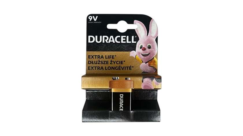 Duracell 9V 6LR61/MN1604 Battery - 1pc