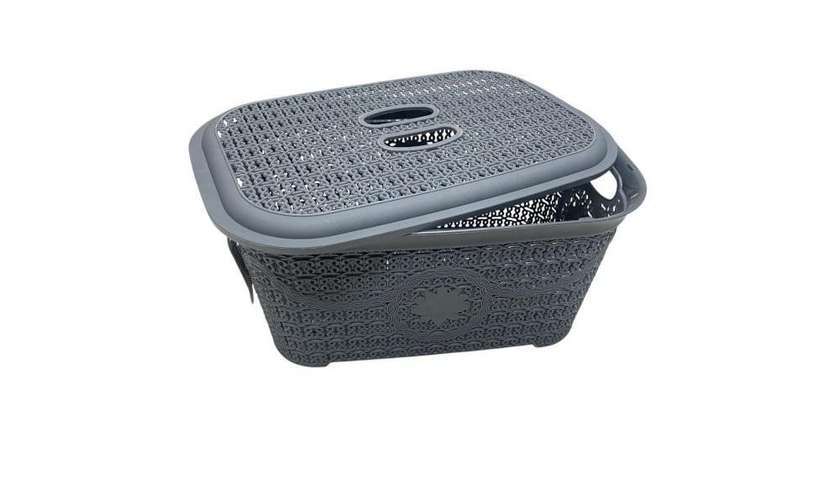 Large Grey Basket