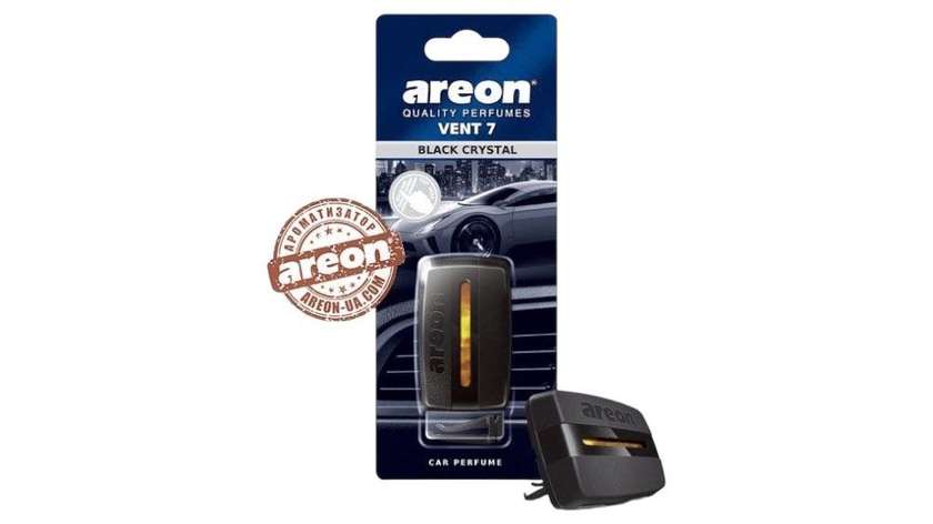 Areon Vent 7 Black Crystal Air Freshener