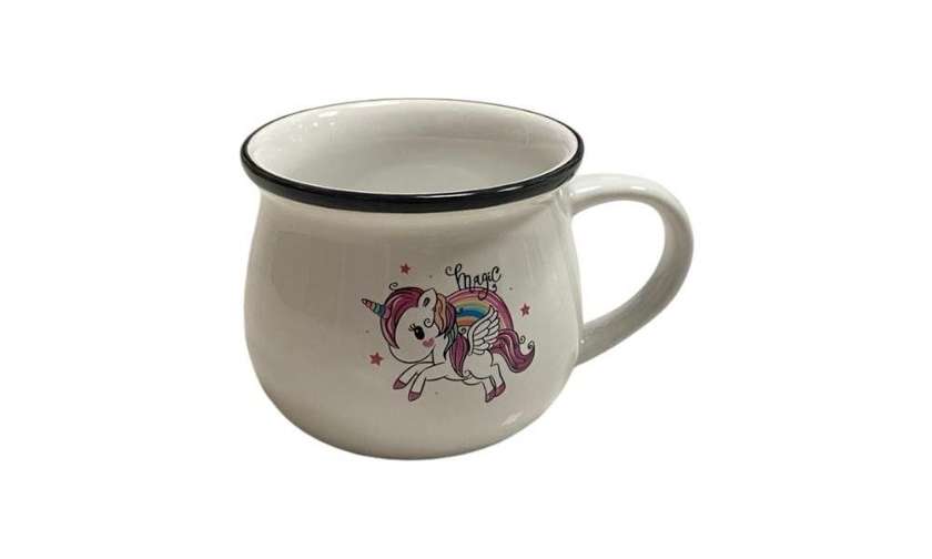 Unicorn White Cup (1pc)
