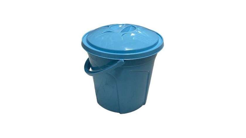 Plastic bucket with lid 10L
