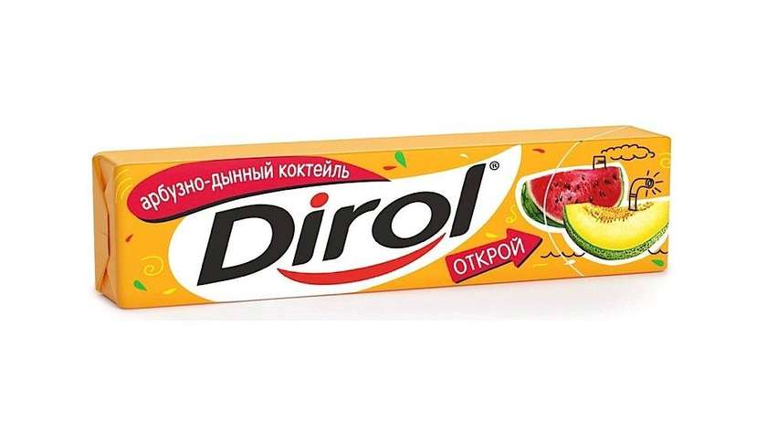 Dirol Melon Mint Chewing Gum