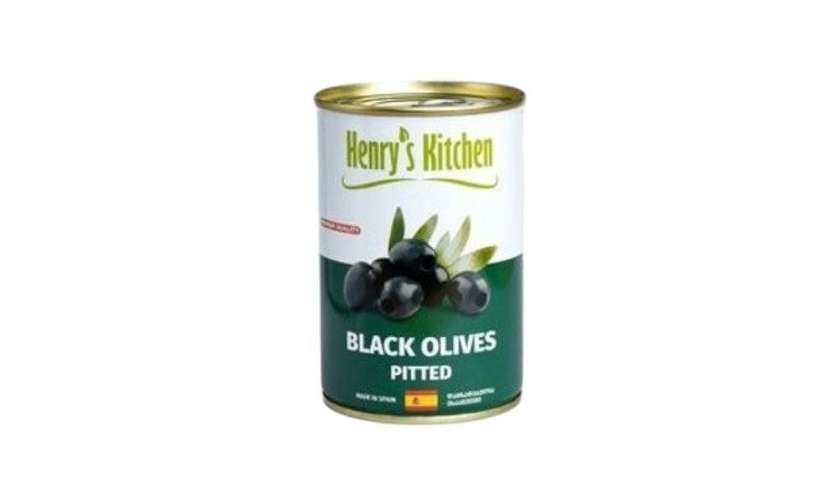 Henry’s Kitchen Black Olives Pitted 425g