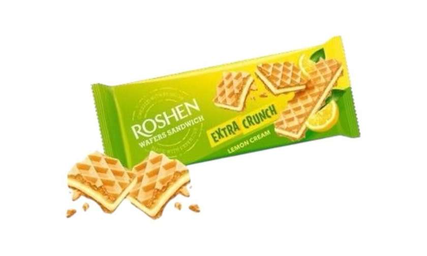 Roshen Wafers with Lemon Cream