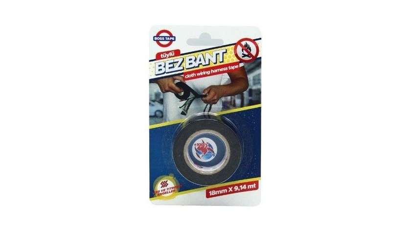 Boss Tape Fabric Insulation Tape 18mm x 9.14m