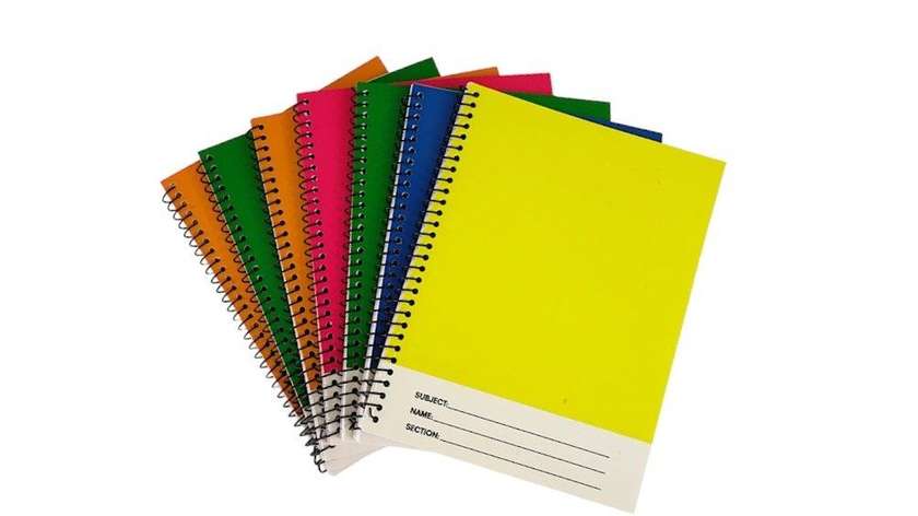 A5 Notebook, 80 Pages, Squared