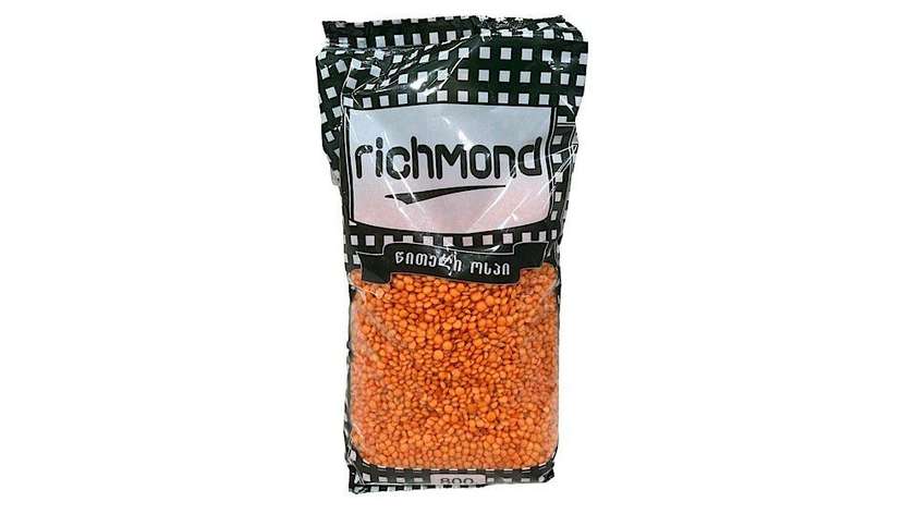 Red Lentils Richmond Packed 800g