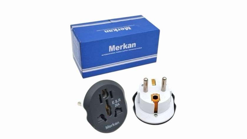 Merkan universal adapter 2 pieces