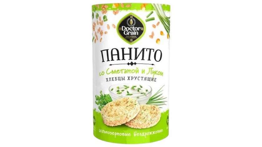 Doctor Grain Crispy Bread Panito with Sour Cream and Onion