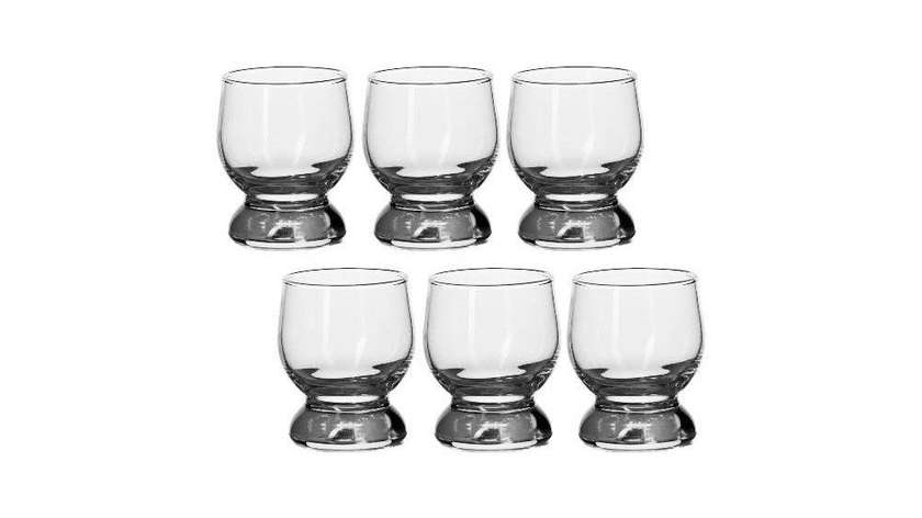 Small glass 6 pcs