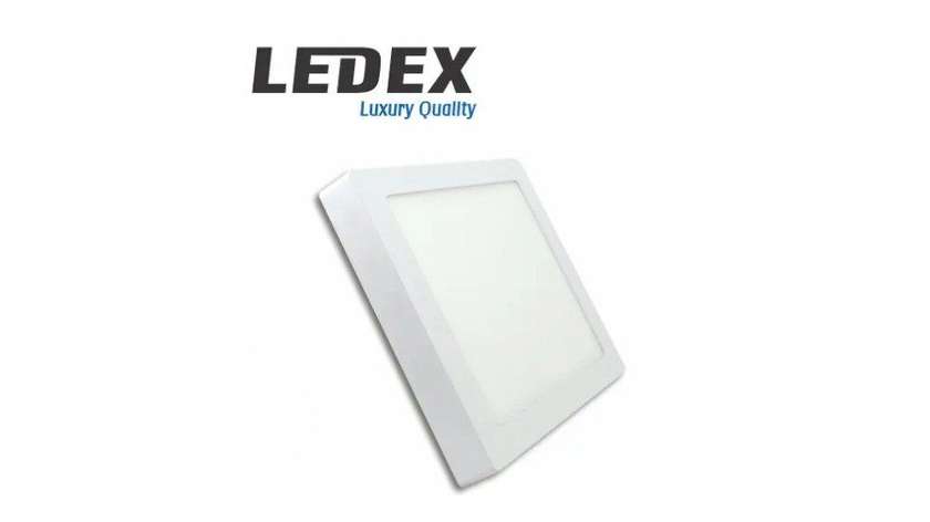 LEDEX LED Slim Panel Light Surface (Square) 24w 6500K