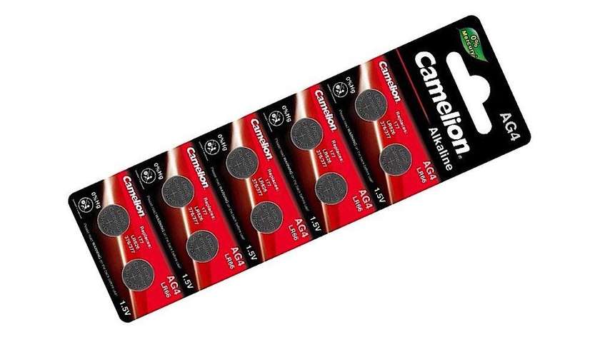 Camelion Alkaline AG4 Button Battery