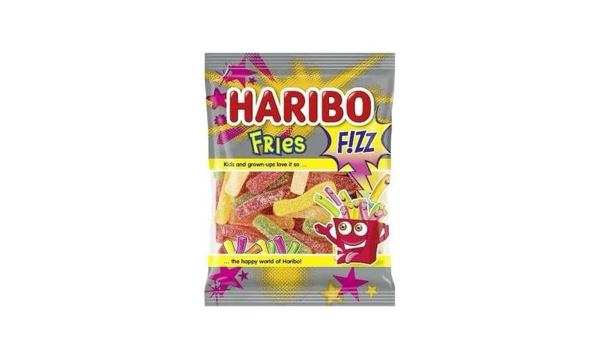 Haribo Fries Fizz, French Fries Shaped Gummy Candy