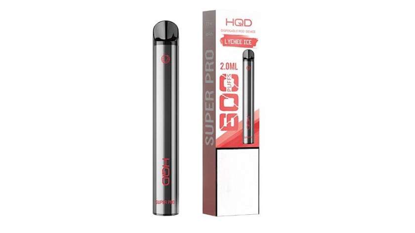 HQD Super Pro Lychee Ice 600 Puffs
