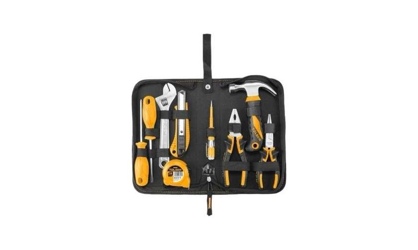 TOLSEN TOL2274-85300 Tool Set with Fabric Case, 9 Pieces