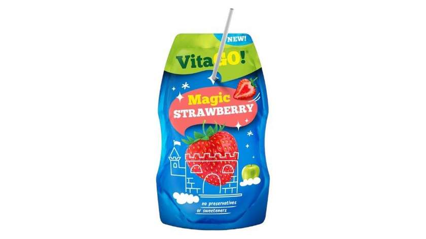 Vitago Apple and Strawberry Fruit Drink 0.2L