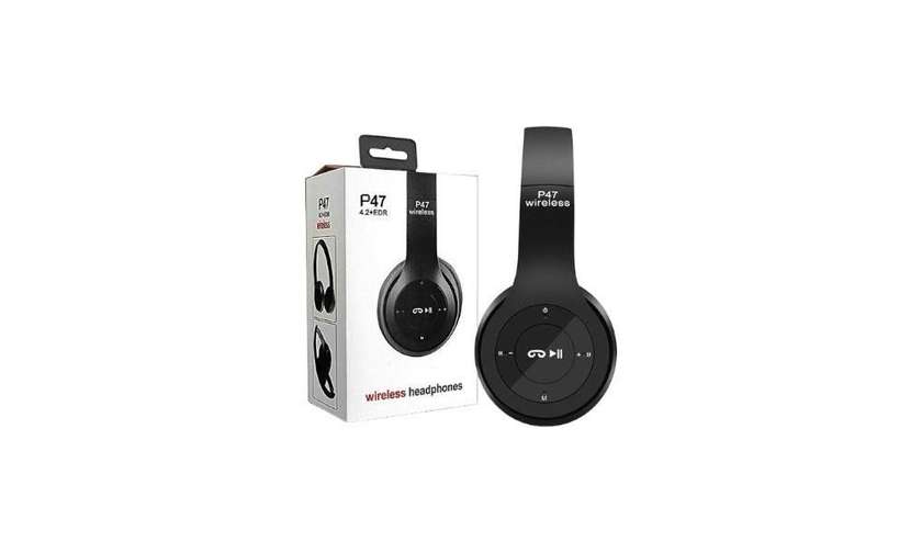 Wireless Headphones P47 Black