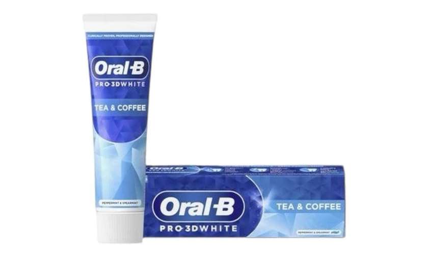 Oral-B Pro-3D White Toothpaste Tea & Coffee 75ml