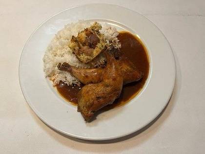 1) Pečené kuřecí stehýnko