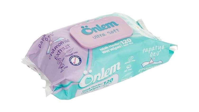 Önlem Ultra Soft Wet Wipes 120 Count