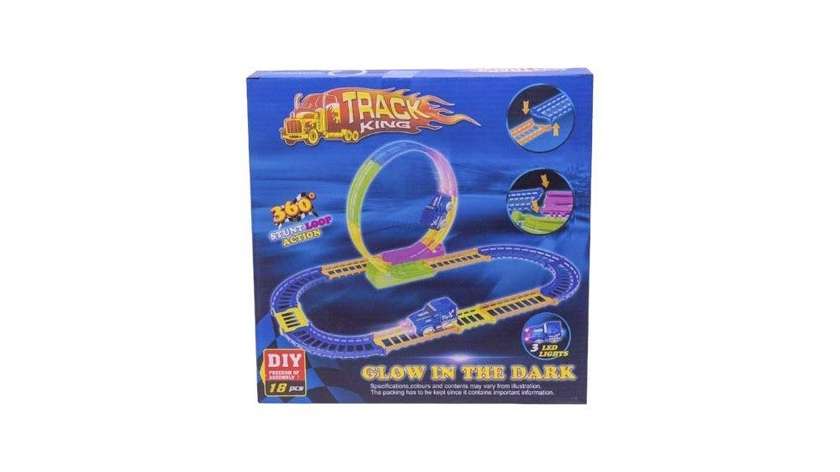 Track king Glow in the dark