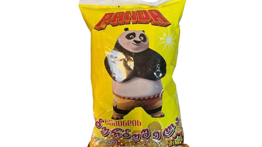 Sweet puffed corn panda 50g