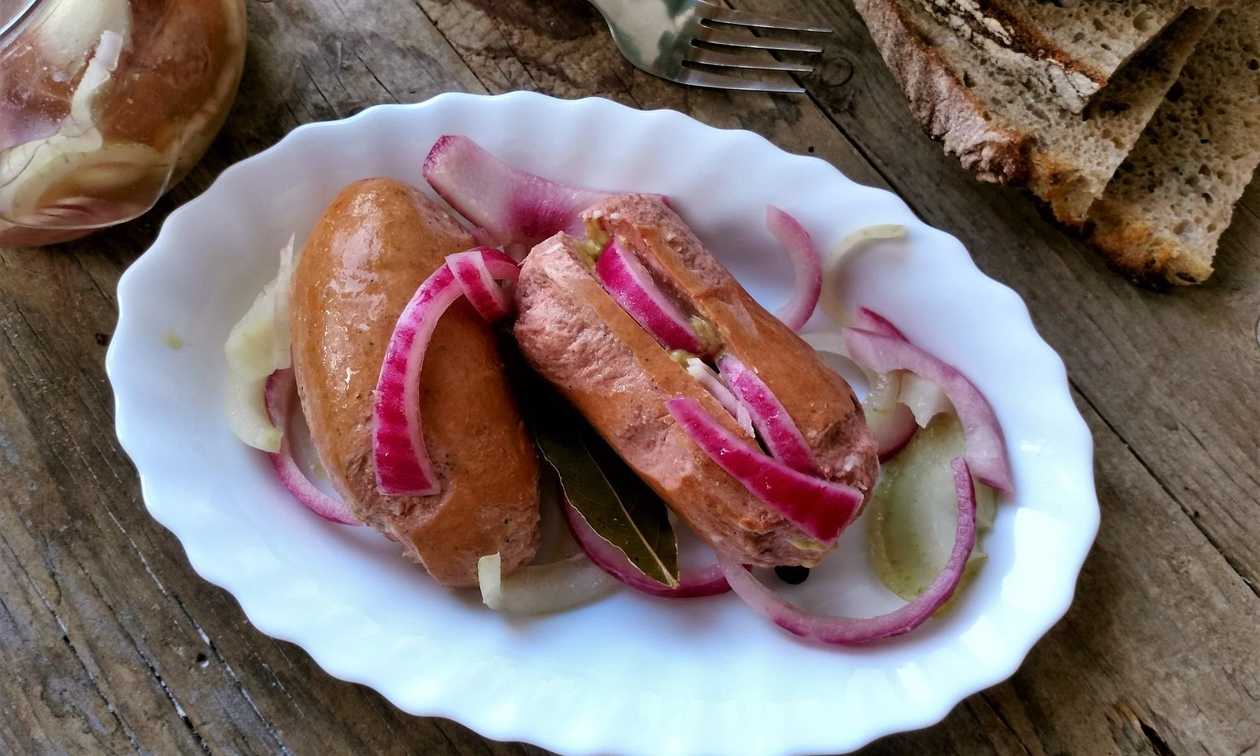 Pickled sausage