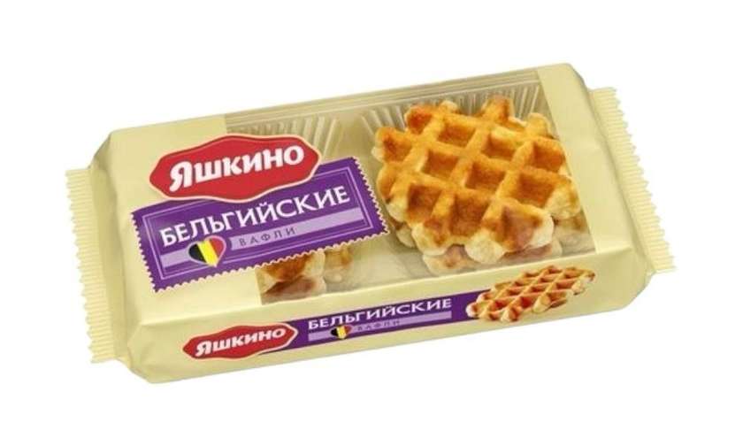 Yashkino Belgian Waffle 200g