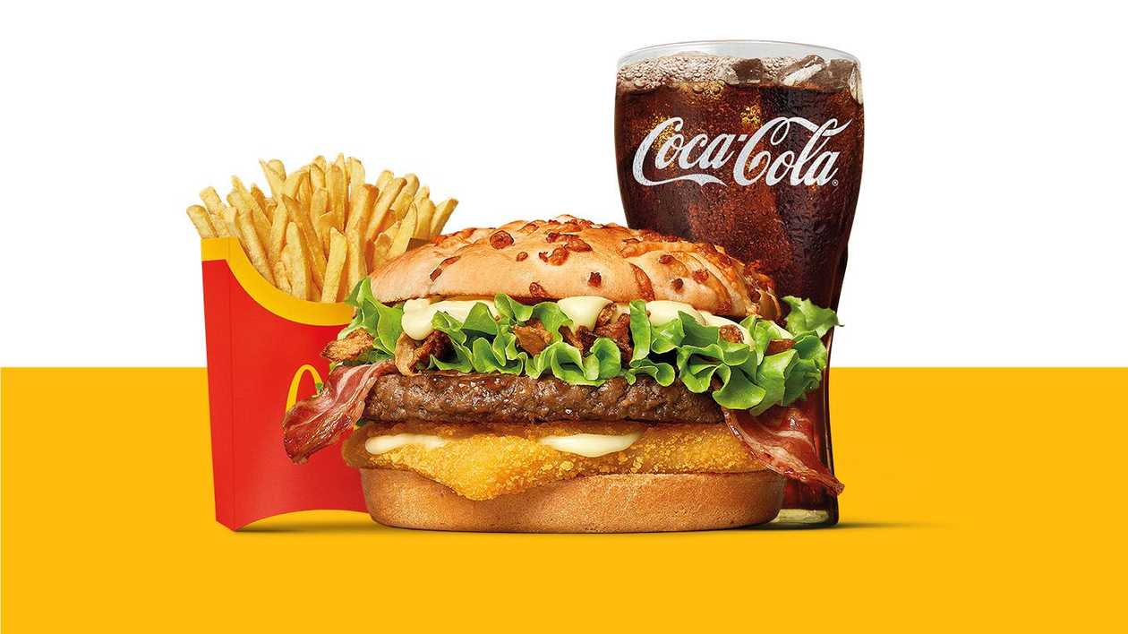 Cheese King veľké McMenu