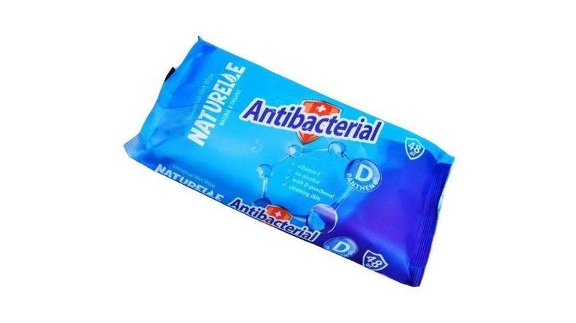 Antibacterial Wet Wipes 48 Pieces