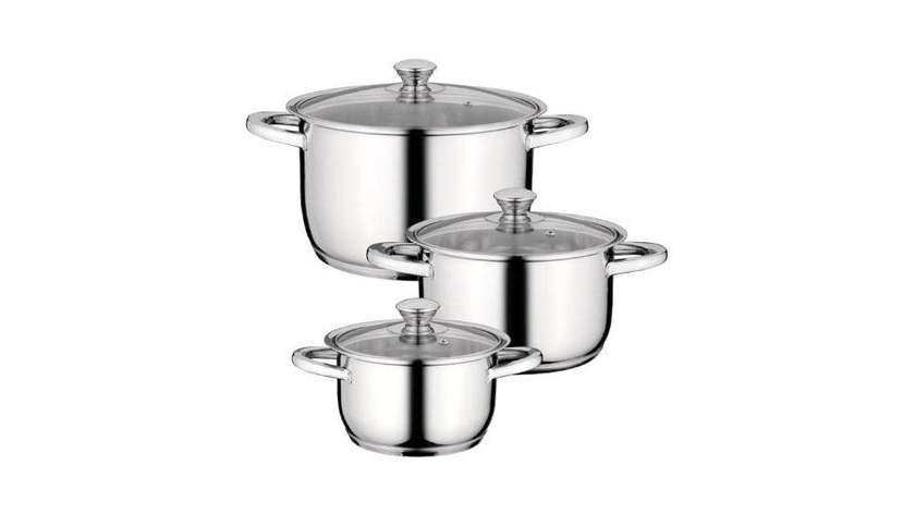 Pots 3 pieces (3l 2l 1.5l)